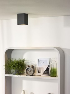 BENTOO-LED  kostka sufitowa szara LED 5W DIM GU10 3000K