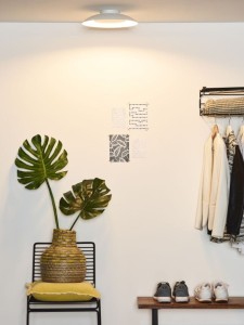 FOSKAL biały plafon LED 12W 2700K fi 34,5 cm światło odbite