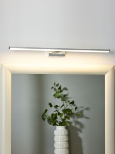 ONNO oprawa nad lustro LED 11W 3000K IP44 matowy chrom kinkiet łazienkowy 60cm