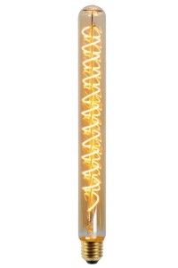 Żarówka LED T32 5W E27 2200K DIM tuba 30cm szkło amber ściemnialna