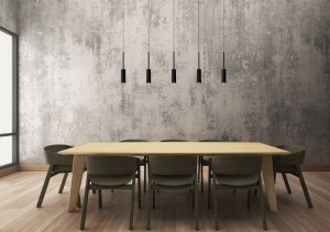 TUBULE wiszące tuby LED 5x7W 2700K na listwie wykończenie czarne