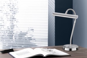 CURTIS 579790107 lampa biurkowa nikiel mat LED 4W 3000K ściemnianie dotykowe