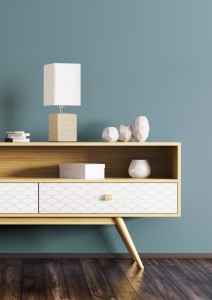 PING R50131001 lampa stołowa ceramiczna biała 1xE14