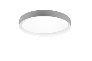 ZETA plafon LED 24W CCT popielaty  + pilot