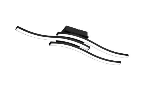 Lampa ledowa sufitowa paski falowane ROUTE