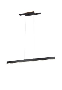 BELFAST 375510432 lampa wisząca czarna belka 115cm LED 45W 3000K 3stepDIM