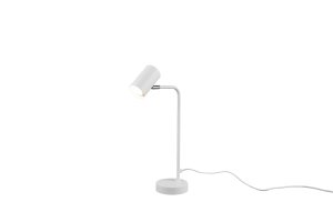 MARLEY 512400131 lampa stołowa biurkowa biała regulowana 1xGU10
