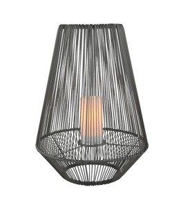 MINEROS lampa solarna efekt płomienia IP44 H 51cm z czujnikiem zmierzchu