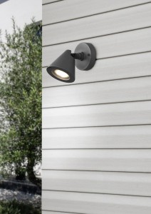 KAVERI 206060142 kinkiet regulowany zewnętrzny 1xGU10 IP44 antracyt