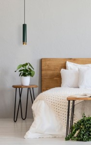 FLORIS lampa wisząca tuba zielono-złota 1xGU10