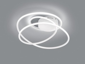 BOLOGNA lampa sufitowa biała spirala LED 36W 4000K DIM