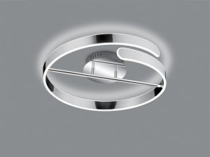 PARMA nowoczesny plafon LED 37W 4000K chrom