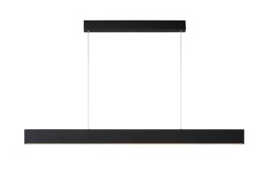 RAYA LED  36W 2700K lampa wisząca nad stół biurko czarna możliwość  ściemniania