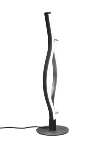 BLAZE 541210205 lampa stołowa fale czarne i srebrne LED 8W CCT DIM