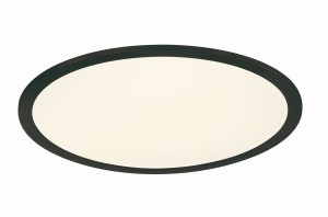 PHOENIX 674094532 panel natynkowy fi 45cm ramka czarny mat LED 26W 3000K ściemnialny