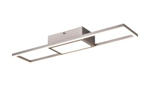 RIGIDO lampa sufitowa nikiel mat LED 22W 2700-6000K sterowanie pilotem