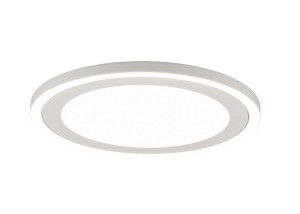CARUS biały okrągły plafon LED 16W LED 8W 3000K dwie powierzchnie świetlne