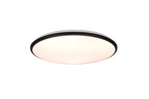 LIMBUS plafon LED 34W 3000K czarny fi 50cm 3-stopniowe ściemnianie