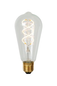 Żarówka LED ST64 5W E27 2700K DIM FILAMENT szkło przezroczyste ściemnialna