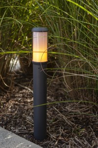 HEROS 7288201118 lampa stojąca zewnętrzna 1xE27 IP44 ciemny szary