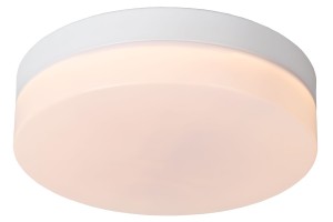 BISKIT plafon łazienkowy LED 12W IP44 fi 23cm biały z czujnikiem ruchu