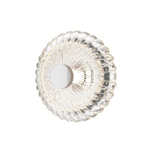 AMULET kinkiet szklany wykończenie chrom LED 2W 4000K