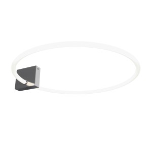 ANILLO świecąca obręcz mocowanie chrom LED 25W lampa sufitowa 
