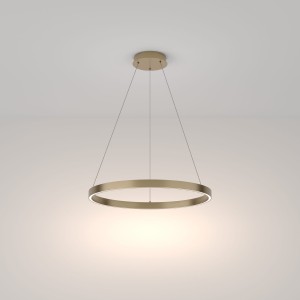 RIM LED 37W 4000K lampa wisząca fi 60cm mosiądz pojedynczy ring