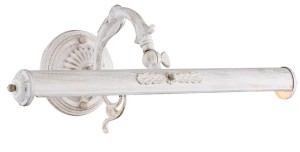 PICASSO klasyczna biała galeryjka ze zdobieniami 2xE14