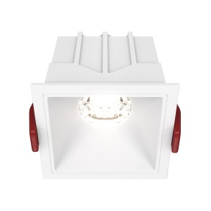 Downlight ALFA LED 10W 4000K DIM biały kwadratowy wpuszczany możliwość ściemniania