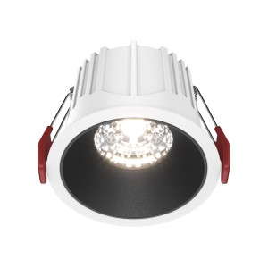 Downlight ALFA LED 15W 4000K biało-czarny okrągły wpuszczany