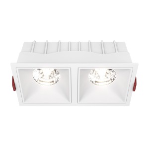 Downlight ALFA LED 2x15W 4000K DIM biały wpuszczany możliwość ściemniania