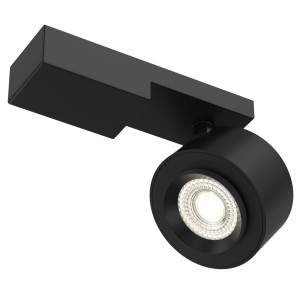TREO LED 13W 3000K lampa sufitowa czarna regulowana
