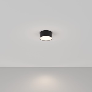 ZON plafon LED 12W 4000K czarny fi 12cm