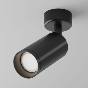 FOCUS spot czarny natynkowy regulowany 1xGU10