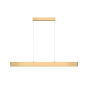 STEP lampa wisząca 118cm LED 30W 3000K złota liniowa światło góra dół