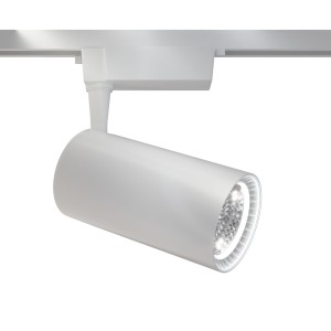 UNITY Vuoro TR003-1-40W3K-W spot biały regulowany LED 36W 24 st 3000K do szyny 1-fazowej