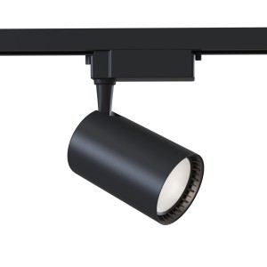UNITY Vuoro TR003-1-30W4K-B spot czarny regulowany LED 26W 24 st 4000K do szyny 1-fazowej