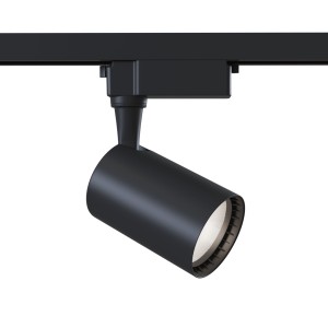 UNITY Vuoro TR003-1-12W4K-B spot czarny regulowany LED 10W 24 st 4000K do szyny 1-fazowej