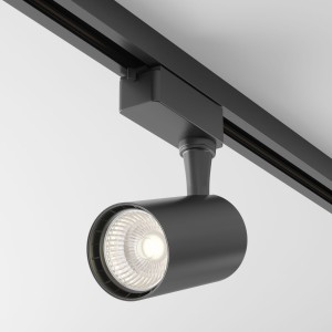 UNITY Vuoro TR003-1-6W3K-B spot czarny regulowany LED 6W 24 st 3000K do szyny 1-fazowej