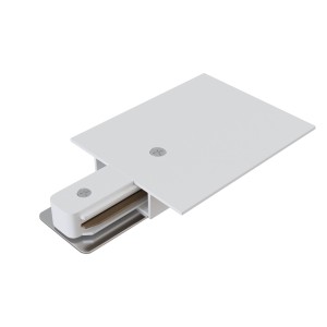 UNITY zasilanie końcowe białe do szyny 1-fazowej wpuszczanej