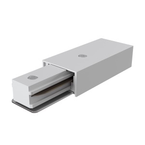 UNITY zasilanie końcowe białe do szyny 1-fazowej natynkowej