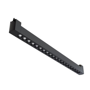 UNITY Points LED 20W 4000K 36 st lampa czarna liniowa 60 cm do szyny 1-fazowej regulowana