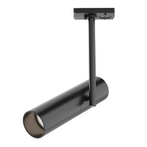 UNITY Elti spot czarny 1xGU10 do szyny 1-fazowej regulowany