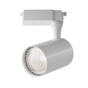 UNITY Vuoro TR003-1-10W4K-S-W spot biały regulowany LED 10W 24 st 4000K do szyny 1-fazowej