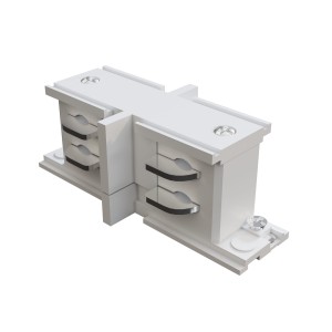 TRINITY łącznik liniowy biały wewnętrzny do szyny 3-fazowej natynkowej