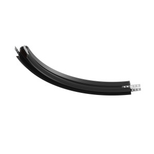 EXILITY łącznik łuk czarny do szyn magnetycznych wpuszczanych 26mm do płyt  GK 9,5mm