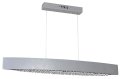 Bocca lampa wisząca srebrna LED 18W Milagro 016